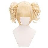 [milky time] 僕のヒーローアカデミア コスプレ アニメ 制服 ウィッグ ハロウィン ヒロアカ (トガヒミコ,ウィッグ)