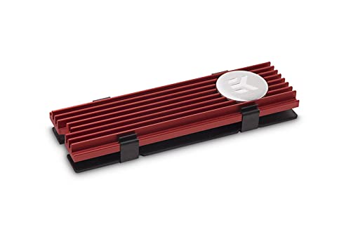 Ekwb disipador de calor ek-m.2 nvme - rojo