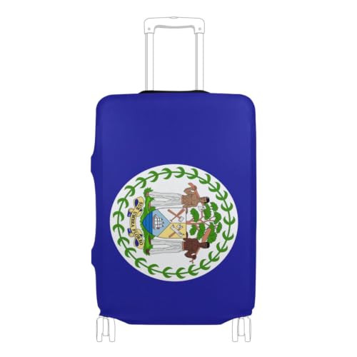 Housse de valise extensible Drapeau du Belize contre les rayures