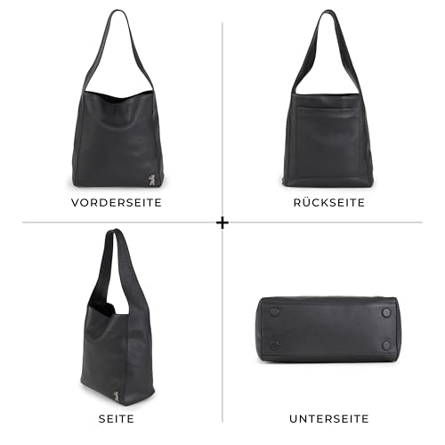Bolso Tote de Cuero Genuino Premium Berliner Bags para Mujer miniatura 6