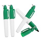 Milisten 4stücke Golfball-linienmarkierungswerkzeug Golfmarkierstift-zubehör Für Präzisionsmarkierung Dem Golfplatz Einfache Bedienung Robuste Konstruktion Aus Hochwertigen Materialien