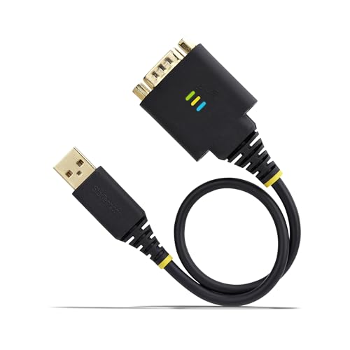 StarTech.com Câble USB vers Série de 30cm Rétention COM FTDI Câble Adaptateur USB A vers DB9 RS232 VisÉcrous DB9 Interchangeables Protection ESD - vue 8