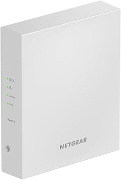 Netgear WAX610W-100APS Wi-Fi 6 Wireless LAN Access Point, 802.11ax 1200+574Mbps Insight App & Cloud