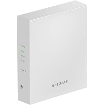 NETGEAR Insight Managed PoE+ Wall Plate Access Point WAX610W - Dual-Band WiFi 6 AX1800 - Covers Up to 1,000 sq. ft., 200 Client Devices - Small Size - WPA3 - Power Adapter not Included