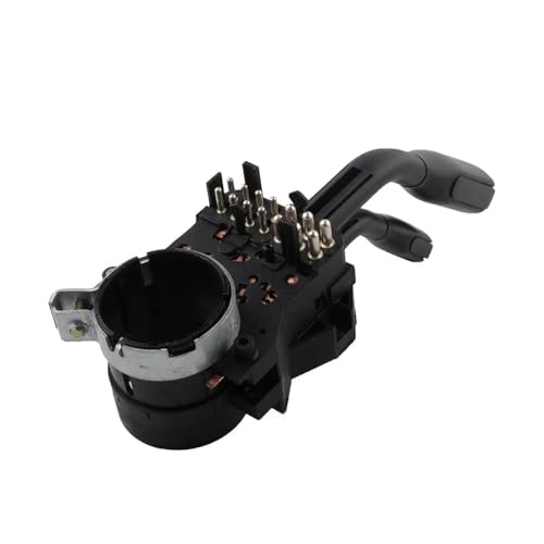 Interrupteur colonne direction avec commodo essuie-glace durable pour Audi 4D0953513