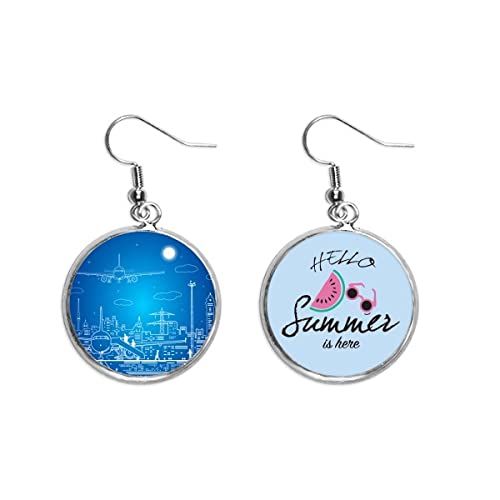 Pendientes de sandía perfectos para lucir en terrazas este verano