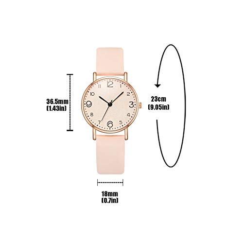 Gift Watches,Elegant Watches Female Fashion Casual Watch Trend Crack Bracelet Watch Set Beige