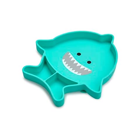 melii Shark Silicone Suction Plate for Toddlers Cover