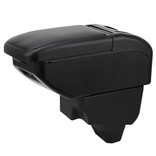 YJYWZH Compatible with Peugeot 2008 Apoyabrazos Peugeot 208 2019-2024 Coche Interior Reposabrazos Consola Central Soporte de Brazo Caja de Almacenamiento