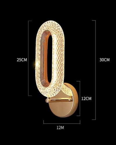 Image of Modern LED Wall Light for Living Room | Luxury Decorative Wall Lamp for Bedroom & Hallway (Pack of 1)