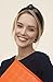 YETASI Warm Stylish Black Leather Headbands for Women, Wearable All Day. Trendy Head bands for Women's Hair Knotted Headband for Women is a Top Knot Womens Fashion Designer for Girls