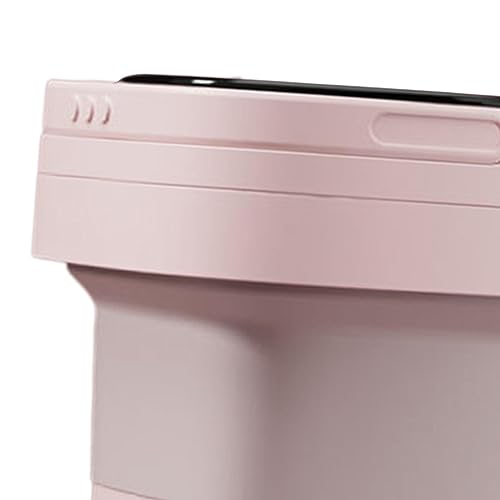 JISADER Máquina de lavar de viagem pequena arruela 6,5L com alça prática dobrável mini máquina de la