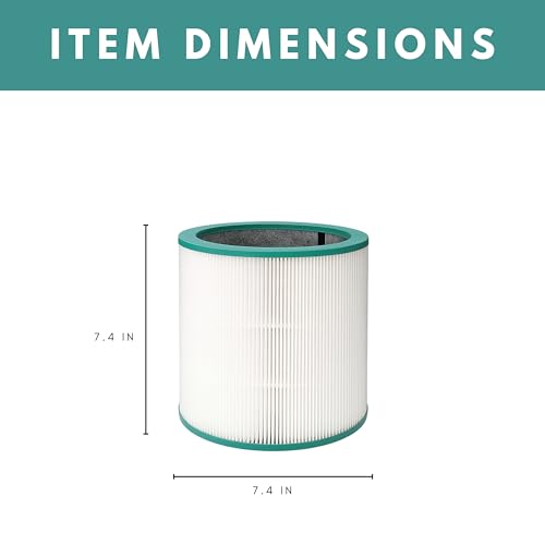 Filtro HEPA Nispira contra el polvo doméstico compatible con Dyson TP02 2