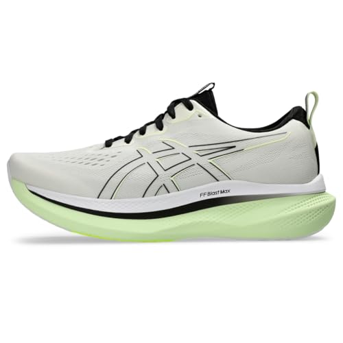 ASICS Men's GLIDERIDE MAX Running Shoe, 10, Birch/Black