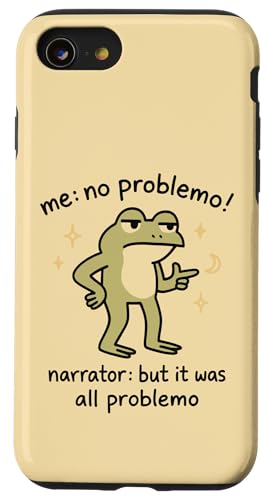 Confident Frog Meme Me No Problem i[^[ p ʔ X}zP[X iPhone SE (2020) / 7 / 8 p
