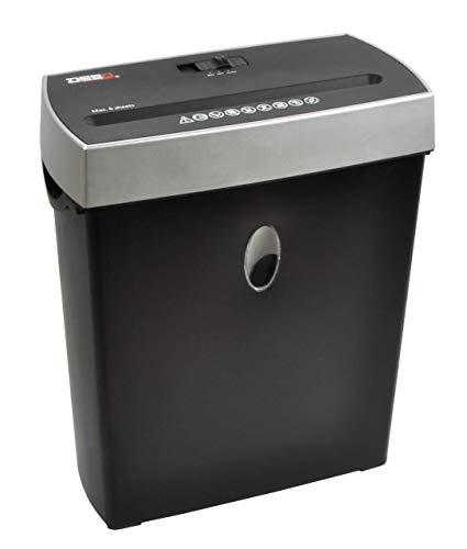 DESQ® Aktenvernichter | 8 Blatt | 4 x 38 mm | P-4 | 11 Liter | DSGVO konform Cover