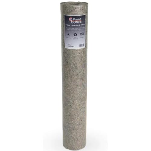 Perfect Cover Schildersvlies Pro - Bache Protection Sol Haute Qualité - Rouleau de Feutrine pour Protection Peinture Sol et Travaux de Rénovation - Antidérapant et...