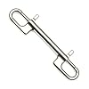 Diving Stainless Steel Double Ended Snap for Pet Leash Strap