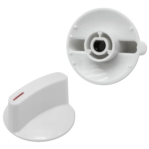 2 Pack WH1X2721 Dryer Knob,Compatible with Hotpoint GE Dryer Machine Parts by FreeCat, Replaces for AP2044893 123C7931 EA271094 PS271094