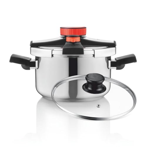 HAEGER OLLA A PRESIÓN EASY LOCK INOX 6L
