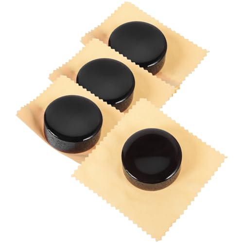 Totority 4pcs Bow Violin for Cello Viola Stringed Instrument Set Low Dust Black