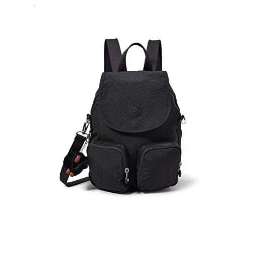 Kipling Firefly Up, Mochilas para Mujer, Negro (True Black), 22x31x14 cm