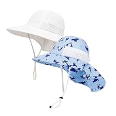 2 Pack（white+light Blue Shark）