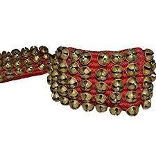 PRANCHI Best Dance Anklets Bells Ghungroo Set Of 1 For Man And Woman In Red Pad (5 line) (B09LR23R4P) Amazon Price History, Amazon Price Tracker