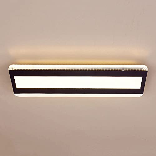 Applique murale simple LED noire 1m plafonnier encastré tricolore