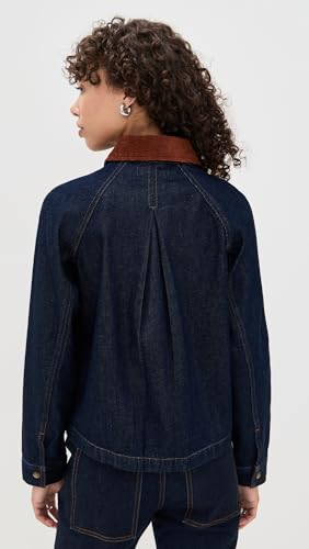 Madewell Women's Denim Trapeze Jacket3