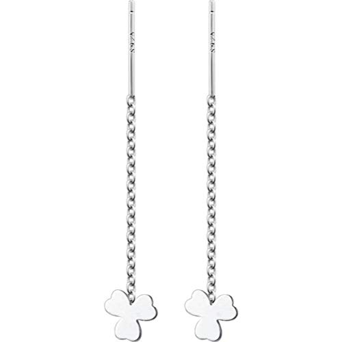 Ligne d'oreille fleur S925 en argent la touche de douceur poétique pour sublimer une femme