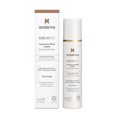Sesderma Aelac Ru Fluido Luminoso – Previene y trata manchas – Con protección solar SPF 50 – 50 ml