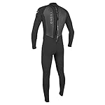 O'Neill Men's Reactor-2 3:2mm Back Zip Full Wetsuit, Lightweight Warmth with Good Flexibility for Surfing, Paddleboarding, Kayaking, Black/Graphite, X-Large Short - Image 2