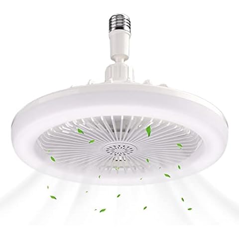 Jasufud Ventilador de techo LED de 10 pulgadas con aromaterapia Cover