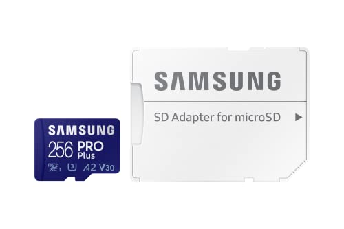 Image of Samsung 256GB PRO Plus MicroSDXC 120MB /s +Adapter