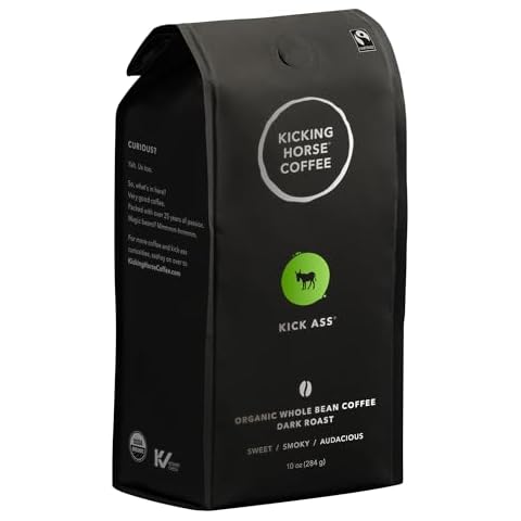Kicking Horse Coffee, Kick Ass, Dark Roast, Whole Bean Cover