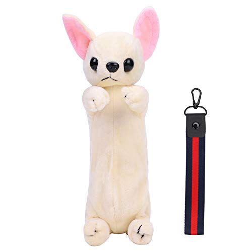 Trousse à crayons en forme de chien - Pour garçons, filles