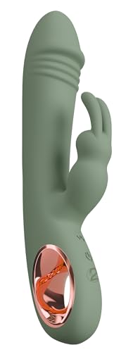 You2Toys Slim Rabbit Vibrateur Green 21,4 cm