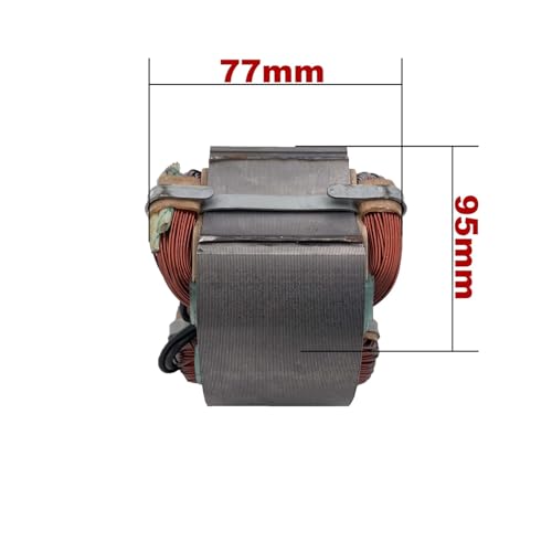 AC 220V 240V Armature Rotor Stator Circular Saw Spare Parts,(Compatible For MAKITA,for 5900 5900B 5900BR 518717-6)(Stator)
