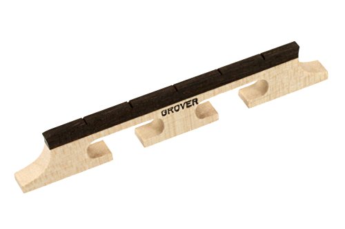 5-Str Grover Banjo Bridge #72 1/2" Tall Ebony Top 3 Leg Allparts BJ-0511-0E0