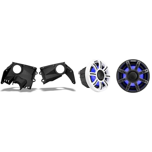Kicker 6.5" Premium Marine LED Speakers con Paneles para CanAm Maverick X3
