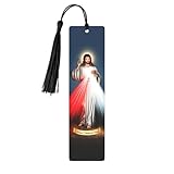 Jesus Bookmark for Book Lover Christian Gifts for Women Men Divine Mercy Bookmark Religious Faith Based Gifts for Mom Grandma Friends