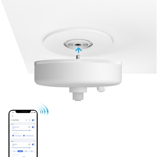 Image of SkyX SkyPlug Smart Plug & Play Lighting Base - Carina-Matte White Finish
