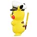 Pokemon Moncolle MS-12 Captain Pikachu 1.5 inches