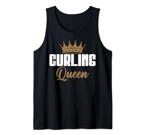 Curling Queen Eisstockschießen Tank Top