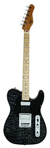 Michael Kelly Mk1955Bw 1955 Guitar In Satin Black Wash #TOP18