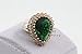 Special Handmade Ottoman Design Emerald 925 Sterling Silver Ring, Antique Hurrem Ring, Various Size
