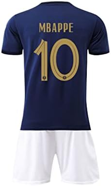 Youth Kids Soccer Jersey Boys Jersey Kit Football Suit Soccer Jersey Shorts Set Fans Gift Tshirt 2 31ojAsMLOLL. AC