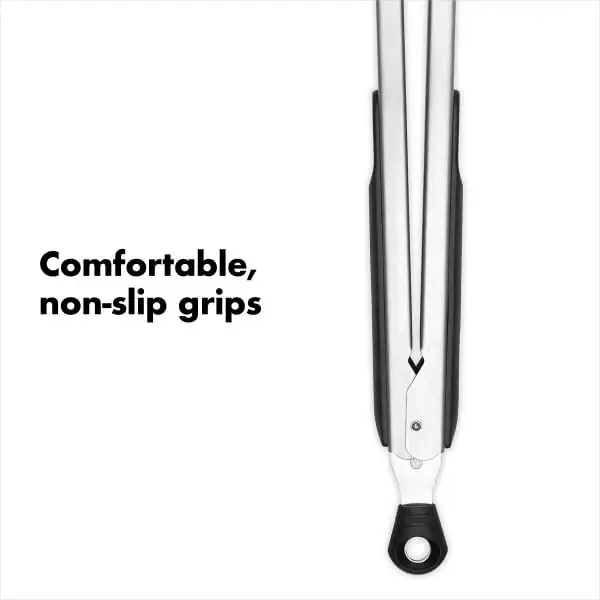 OXO Good Grips 12-Inch Tongs With Nylon Heads 6