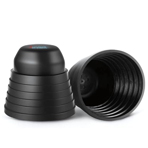 Image of com Premium Weatherproof & Adjustable LED /HID Universal Headlight Dust Cover | 75mm-100mm Diameter (Pack of 2)